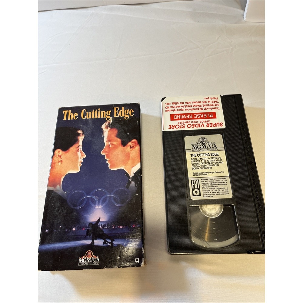 The Cutting Edge VHS tape